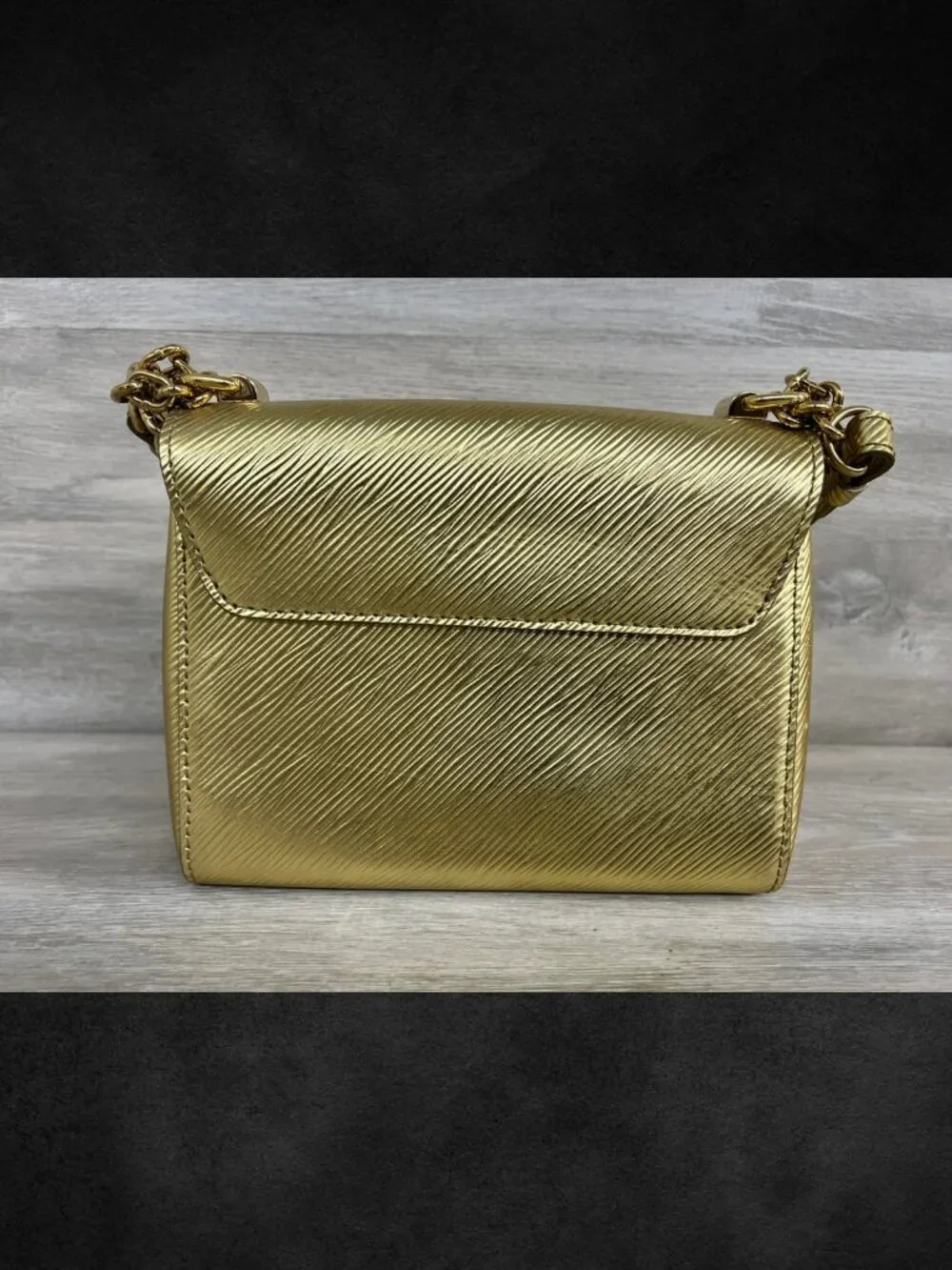 Louis Vuitton Metallic Gold Epi Leather Twist PM Bag - Authentic (PO1014242)